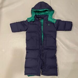 Polo by Ralph Lauren Navy Snowsuit